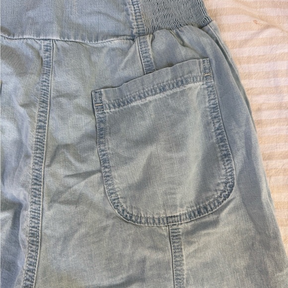Free people chambray denim pants S - Picture 7 of 8